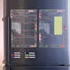 Bacheca settimanale tridimensionale in acrilico trasparente ad assorbimento magnetico con adesivo magnetico cancellabile per frigorifero 240227