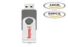 회색 벌크 50pcs 회전 USB 20 전체 용량 썸 펜 드라이브 64MB32GB USB 플래시 드라이브 메모리 컴퓨터 용 MACBOOK8770932