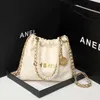 Store Clearance Wholesale 95% Off wallte purses designer woman handbag Shoulder Chain Women Pearl Garbage Fashion Lingge Bag Crossbody for 2024