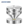 Luidsprekers 4 Stuks Ashinpower Aluminium Koper Demping Pad Shock Spikes HIFI Stand Voeten Luidspreker Audio Versterker CD Absorber Spike