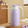 Tools Keep the temperature of the kettle, pour coffee and tea into the electric kettle, stainless steel tank capacity 2L