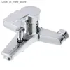 Bathroom Sink Faucets Chromium zinc alloy bathroom basin mixer faucet sink faucet wall mounted hot water mixer high-quality faucet Q240301