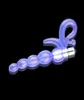 5 bead vibrator nightlife Butt Plug unisex Jelly bullying backyard Anal plug Balls baculum Adult sex Toy chirstmas Lover Gift9787404