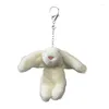 Portachiavi Adorabile portachiavi con ciondolo Borsa portatile per donne Gioielli portachiavi con animali di peluche durevoli