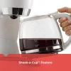 Ferramentas Black+Decker CM1160W1 CM1160W 12Cup Cafeteira programável, branco/aço inoxidável