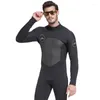 Dameszwemkleding Duikpak 3 mm herenflanelvoering uit één stuk voor warmte en bescherming tegen de zon Surfzwempak