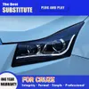 Auto Styling Dagrijverlichting Voor Chevrolet Cruze LED Koplamp Montage 09-16 Streamer Richtingaanwijzer Voorlamp