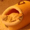 マット冬の居心地の良いペットハウスキャッツソフトネスト犬小屋眠っている洞窟猫犬の子猫暖かい肥厚テントベッド小さな中犬の猫