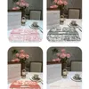 Designvarumärken PVC Isolering Placemats Fashion Heat Motest Non-Slip Waterproof Pad Luxury Coasters Dining Table Decoration Home Textiles43*29cm