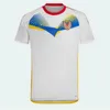 2425 Copa America Venezuela Soccer Jerseys Cordova Sotedo Rincon Bello Sosa Rondon Kids Kit 2024 Équipe nationale Fans de football Men Home Red Away White Camisetas