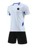 Inter Miami CF Мужчины Детские спортивные костюмы высокого качества для отдыха и спорта Костюм с короткими рукавами для тренировок на открытом воздухе с короткими рукавами и тонкими быстросохнущими футболками