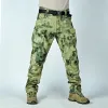 Hosen Winter Taktische Hosen Männer Softshell Militär Fleece Camouflage Kampf Wasserdichte Fracht Haifisch Armee SWAT Hose Arbeit Jogger