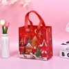 Decorazioni natalizie Borsa regalo cartone animato Festivo alla moda Simpatico portaoggetti per Babbo Natale La decorazione più votata fornisce le esigenze dei bambini