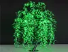 Willow Tree Light 945pcs LEDS żarówki 18M6 stóp zielony kolor deszczowy świąteczny świąteczny domek domowy Deco llfa6555022