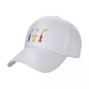 Baretten Blauw Geel En Rood Pikmin Sticker Set Baseball Caps Snapback Mode Hoeden Ademend Casual Outdoor Voor Mannen Vrouwen