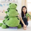 Giant Animal Turtle Plush Toy Big Cute Cartoon Tortoise Fyllda leksaker Kudde för barn Presentdekoration 100 cm 120 cm 150 cm dy56541664