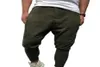 MEN039S Pantolon 2021 Erkekler Ekose Cep Düşük Kasık Harem Pantolon Gevşek Fit Hiphop Street Wear3242314