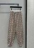 Damesmerk Same Style Pants 2024 Nieuwe Spring Summer Fashion Designer Women Trousers 0301-13