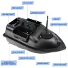 Accessories V18 Gps 12000mah Fishing Bait Boat with 3 Bait Containers Wireless Bait Boat with Automatic Return Function Fishing Feeder Tools