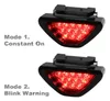 Universal Red Car Vhill 12 LED Tylne tylne hamulec DRL Stop Light Strobe Flash Fog Lamp8353524