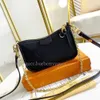 2023 Crossbody Design Handbag Classic Trend Simple Flip Hand Chain Bag Leather Women's Checked Print Purse