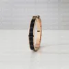 8MM Wide 17CM Letter Bracelet Designer Bracelet Rose Gold Bracelet Men Bracelet for Women luxury Bracelet