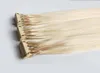 Ny produkt Human Hair Clip in Extensions Clip Ins 6D Hair Extensions Keratin I TIP Hår 100G Factory Direct S4181183