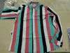 Men's T-Shirts Shirts Streetwear Vintage Striped Spring Long Sleeve Buttoned Lapel Cardigan Leisure Clothes Shirt 240301