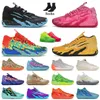 Lamelo Ball Shoes Mens Women Basketball Shoe MB.03 02 01 Not From Here 1 of 1 Trainers Wings Rick and Morty Chino Hills Buzz City GutterMelo Pink Blue Sports Sneakers
