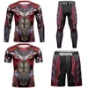 Sublimação completa masculina manga longa casual esportes legal camiseta 3d impressão compressão ginásio mma jiu jitsu rashguard rapidamente tintura camisas 240219