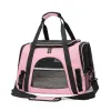 Carriers Airline Approved Soft Pet Carriers Portable Breathable Foldable Bag Cat Dog Carrier Bags