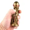 El mundo es tuyo Estatua Campeón de resina Escultura Trofeo Figuras Oficina Decoración del hogar para cumpleaños Graduaciones Inauguración de la casa 240220