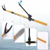 Rods Portable Ultralight Fishing Rod Retractable Fish Pole Tackle Bracket Outdoor Fishing Gear