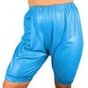 Capris Sexy Fetisch Wetlook Frauen PVC Leder Hohe Taille Hosen Strumpfhosen Hot Pants Dehnbare Shorts Skinny Capris Hosen Party Club S7XL