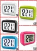 Kunststoff Mute Wecker LCD Smart Uhr Temperatur Nette Posensitive Nacht Digital Wecker Snooze Nachtlicht Kalender BH9916443