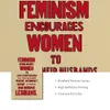 抽象フェミニストレターアートウォールポスタープリント女性は女性を引用するキャンバス絵画フェミニズム写真リビングルームホームデコレー