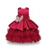 Girl039s Dresses Kid Baby Dress Princess For Girls Lace Wedding Big Sequined Bow KneeLength 1 Year Birthday Elegant Pageant Pa6443371
