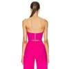 Nowy Rose Red Bandage High Street Fashion Bra Top Gread Netce Pants