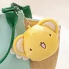 Portachiavi in ​​peluche Cartoon Card Captor Sakura Kero Doll Toys Ciondolo Anime Card Captor Portachiavi farcito morbido e carino Giocattolo per bambini