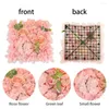 Decorative Flowers Faux Silk Flower Wall Decor Elegant Artificial Rose Panel For Wedding Bridal Shower Baby Pography