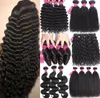 9A Human Hair Bundles Deep Wave Kinky Curly Loose Water Wave Body Straight 100 Unprocessed Virgin Brazilain Human Hair Extensions7016848