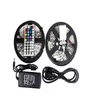 10M 5050 RGB LED Strip Light DC 12V مقاوم للماء 30LEDSM 150leds 5Mroll Fita de Tiras Luces 44 Keys Remote Controller 6A Power8619735