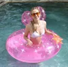 Sıcak denizyıldızı yüzme şamandıra yüzüğü su havuzu şişme yüzme yüzükler şişme havuz daire yetişkinler için çocuk tüpleri yüzer