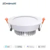 Zemismart WiFi Mattercertifié LED Downlight RGBCW Plafonnier Rond 2,5 3,5 4 pouces Siri Alexa Google Home Smartthings Control