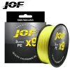 Linjer JOF 9x 300m Spuer Strong 936,3 kg Stronger Pulling Force Fishe Sadd Thin Semifloating Fishing Line