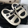 Hausschuhe ASIFN Damen Sommer Weiche Sohle Strand Trendy Cool Lässig Dick Mode Bequem Indoor Outdoor Anti-Rutsch-Sandalen