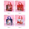 Decorazioni natalizie Borsa regalo cartone animato Festivo alla moda Simpatico portaoggetti per Babbo Natale La decorazione più votata fornisce le esigenze dei bambini