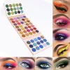 VERONNI 65 couleurs Palette de fard à paupières coloré ombre à paupières ensemble de maquillage haute pigment miroitant mat paillettes Pro Kit de fard à paupières brillant