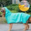 Yağmurluklar Pet Yağmurluk Kapşonlu Köpek Su Geçirmez Ceket Yumuşak Açık Giysileri Büyük Orta Küçük Köpekler Tulum Evcil Hayvanları Yağmurluk Malzemeleri