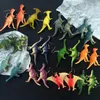 Dangle Küpeler Komik Sevimli Renkler 3D Dinozor Kadınlar için Punk El Yapımı Reçine Hayvan Küpe Kızlar Moda Takı Partisi Hediye